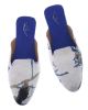 MISHKAT FEMALE SLIPPER/FLAP #LS291FP -WHT/BLU-35-ROKHAM