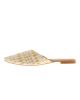 MISHKAT FEMALE SLIPPER/POINTED TOE #LS255PT -NAT/YLW-40-41-Turath