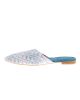 MISHKAT FEMALE SLIPPER/POINTED  #LS260PT -TRQ/PRP-42-NAHAAR