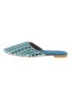 MISHKAT FEMALE SLIPPER/POINTED TOE #LS294PT -TEAL/GRN-40-41-Thaqafa