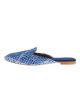 MISHKAT FEMALE SLIPPER/FLAP #LS295FP -TRQ/BLU-35-Izdehar 